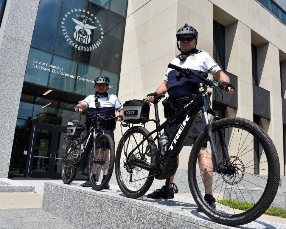 How E-Bikes Add Value to the Columbus Police Department